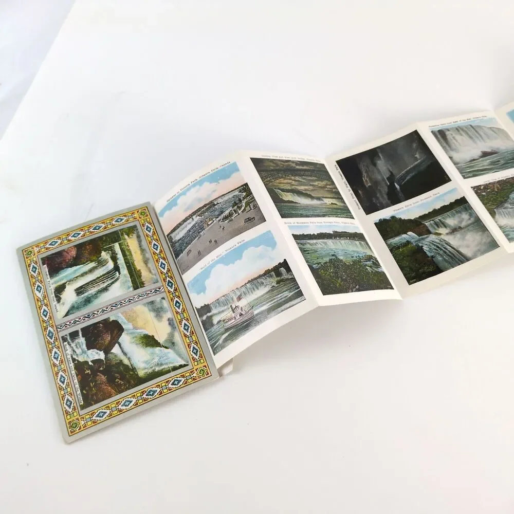 Souvenir Folder of Niagara Falls 1920s Fold-Out Postcards Horseshoe Rock‎ Ages+